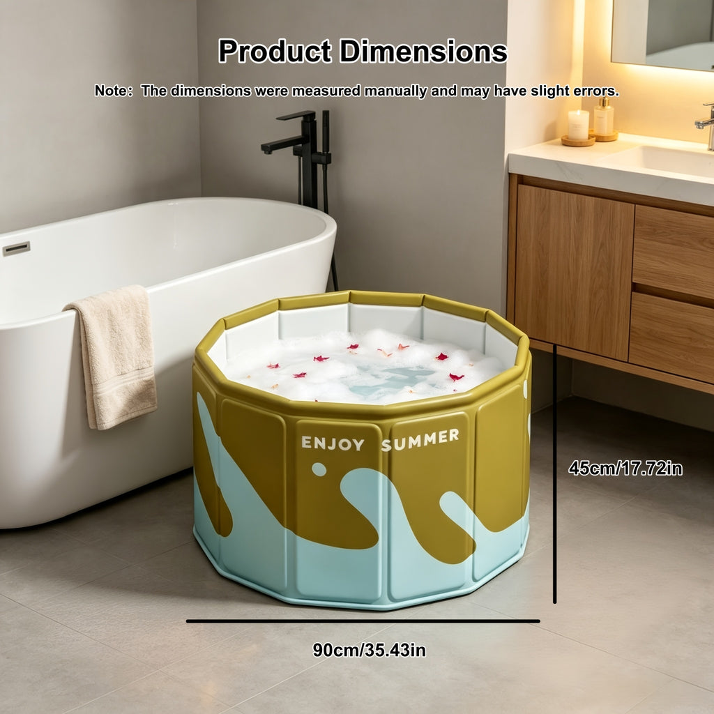 Baignoire spacieuse de grande taille 35,43 pouces — Monptitlou