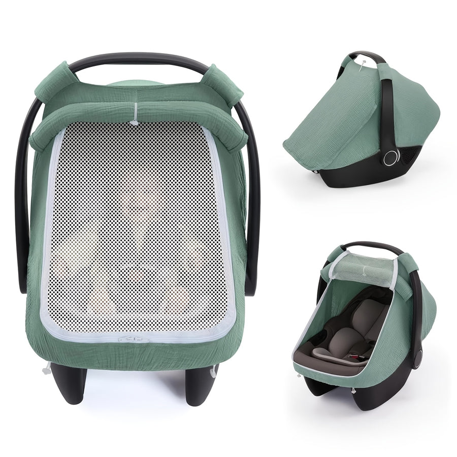 [Coupe-vent et respirante] Housse de Siège Auto Bébé SHIXINGE avec — Monptitlou