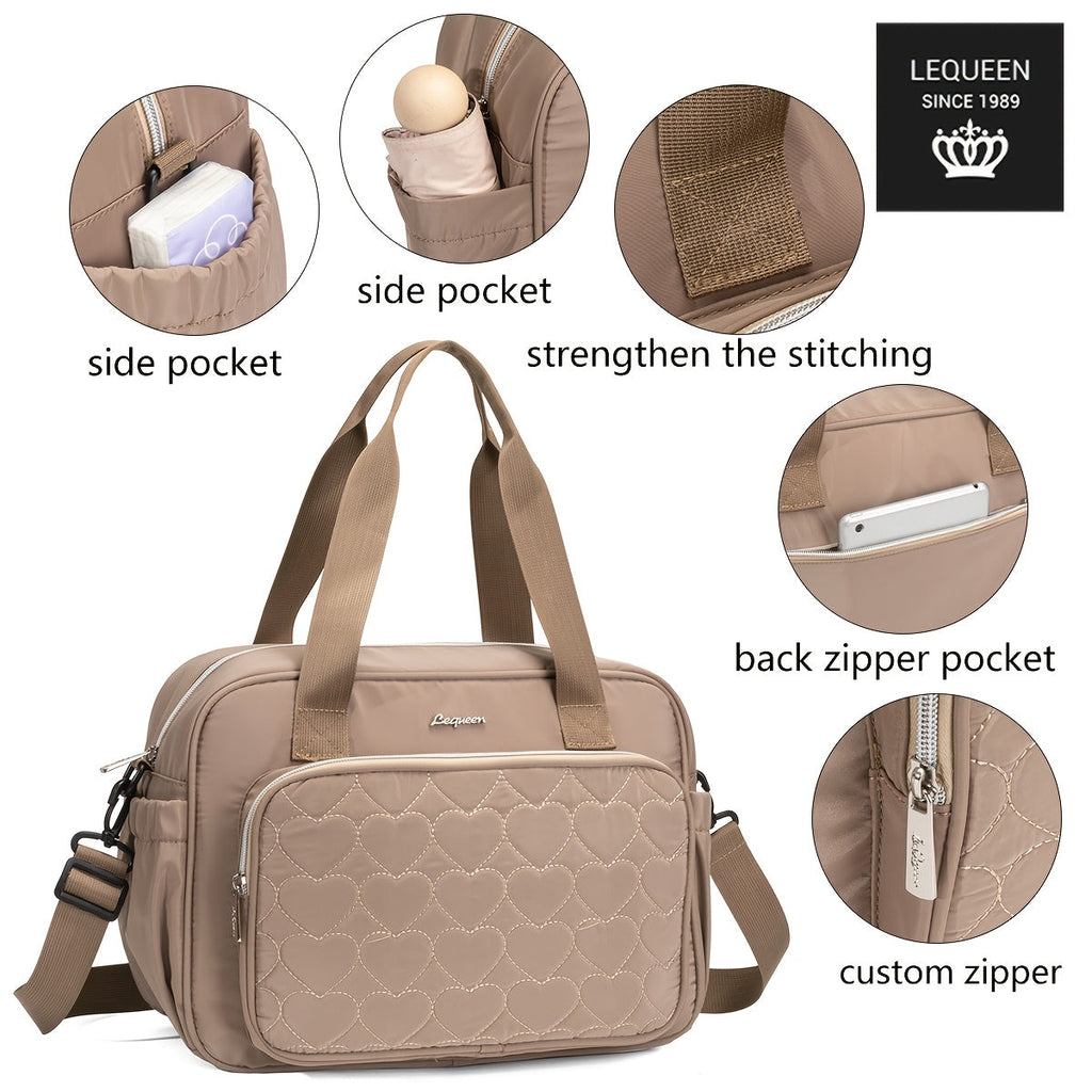Sac Parental en Tissu Oxford — Monptitlou