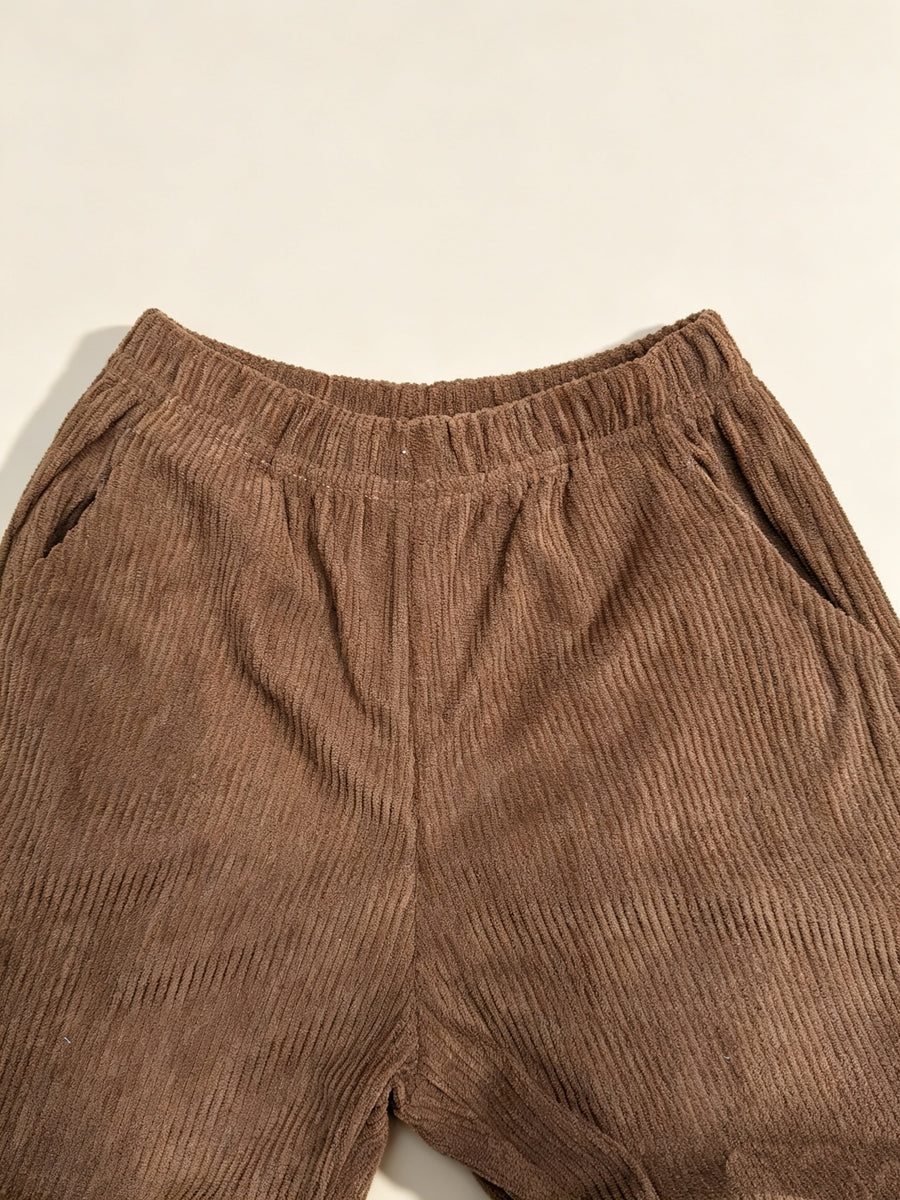 Nouveau ensemble rentrée scolaire automne-hiver pour garçons : chemise — Monptitlou