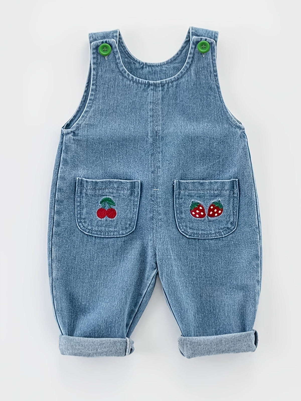 Salopette pour bébé et tout-petit, pantalon en denim — Monptitlou Image