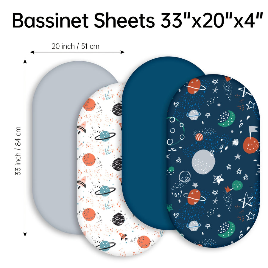 Draps-housses pour enfants en microfibre 100 % polyester 85 GSM — Monptitlou