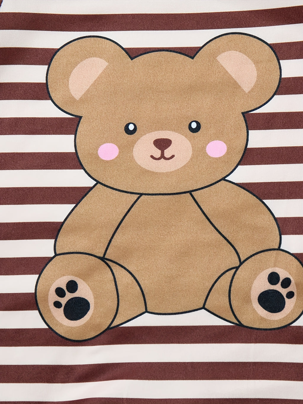 Gigoteuses pour bébé, à motif ours aléatoire et écharpe cartoon — Monptitlou