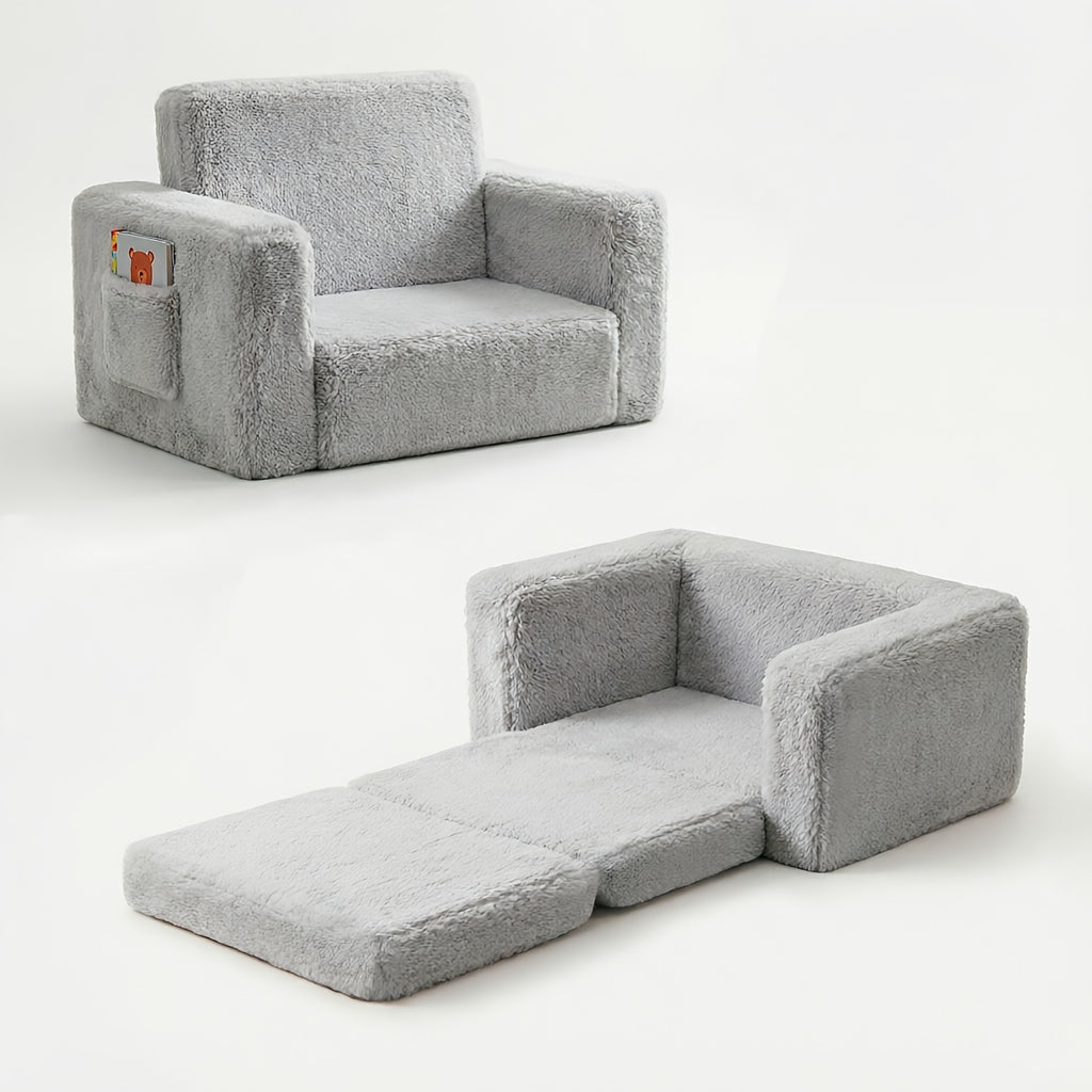 Canapé enfant 2 en 1 convertible pliable — Monptitlou