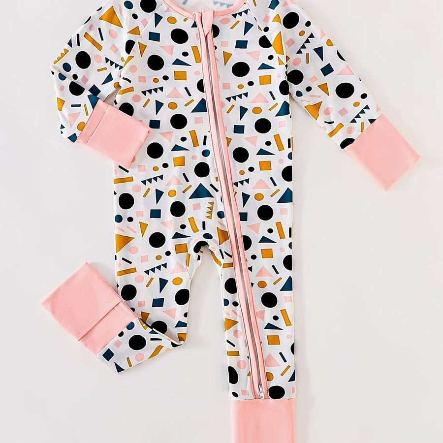 Grenouillère saisonnière en fibre de bambou pour bébés filles — Monptitlou