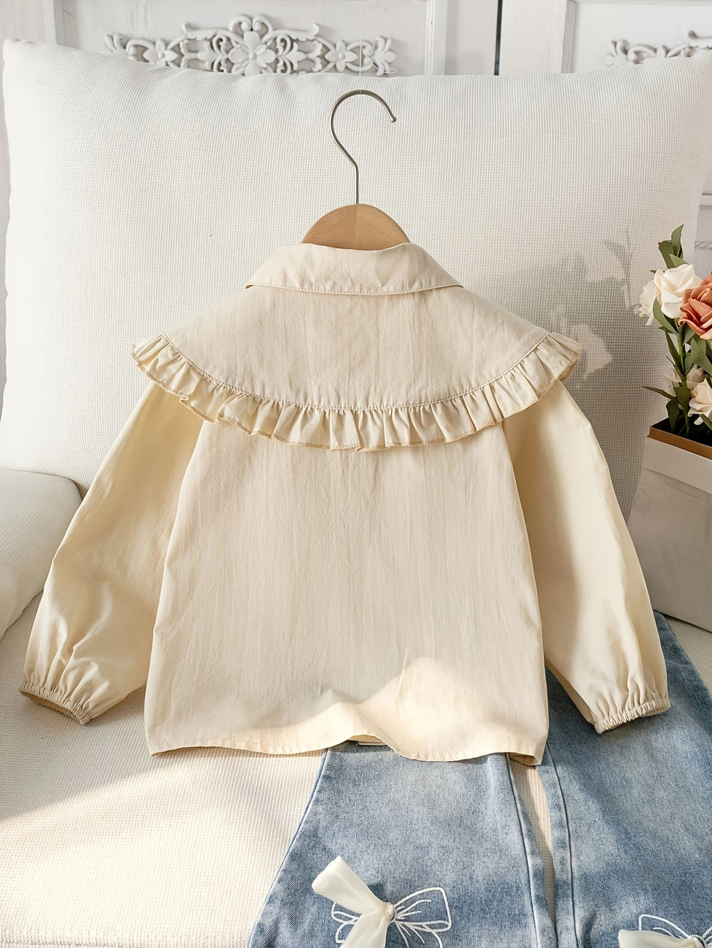 Nouvelle chemise décontractée printemps/été pour filles — Monptitlou