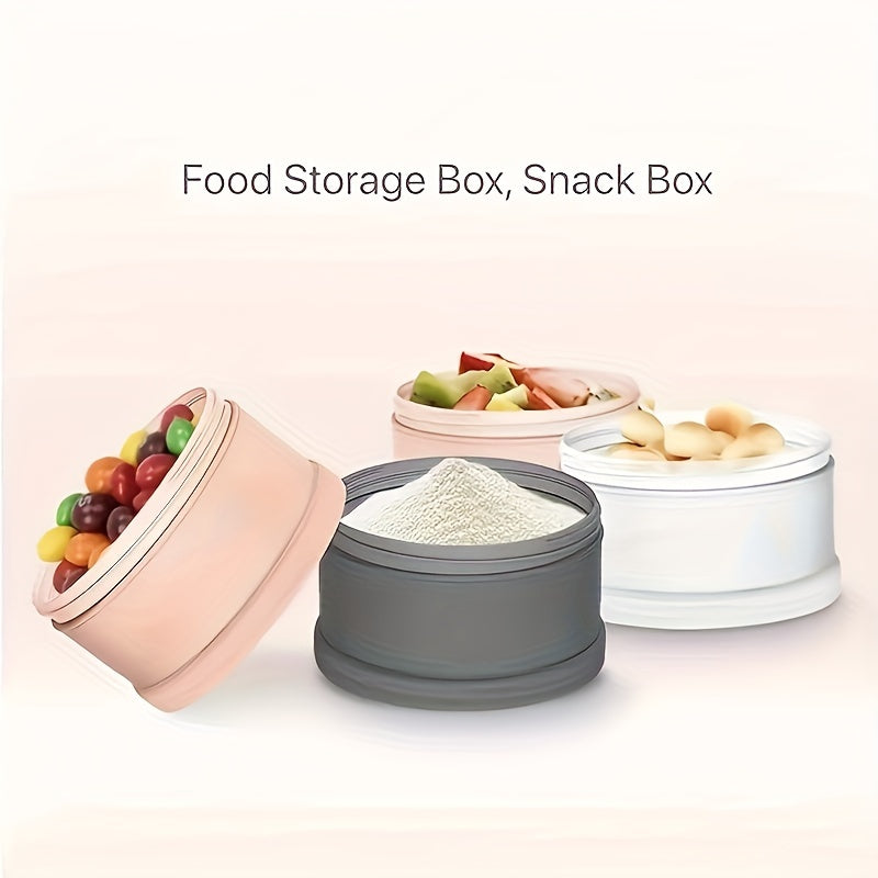 Boîte à Lait en Poudre 4 Couches, Distributeur de Formule Portable — Monptitlou