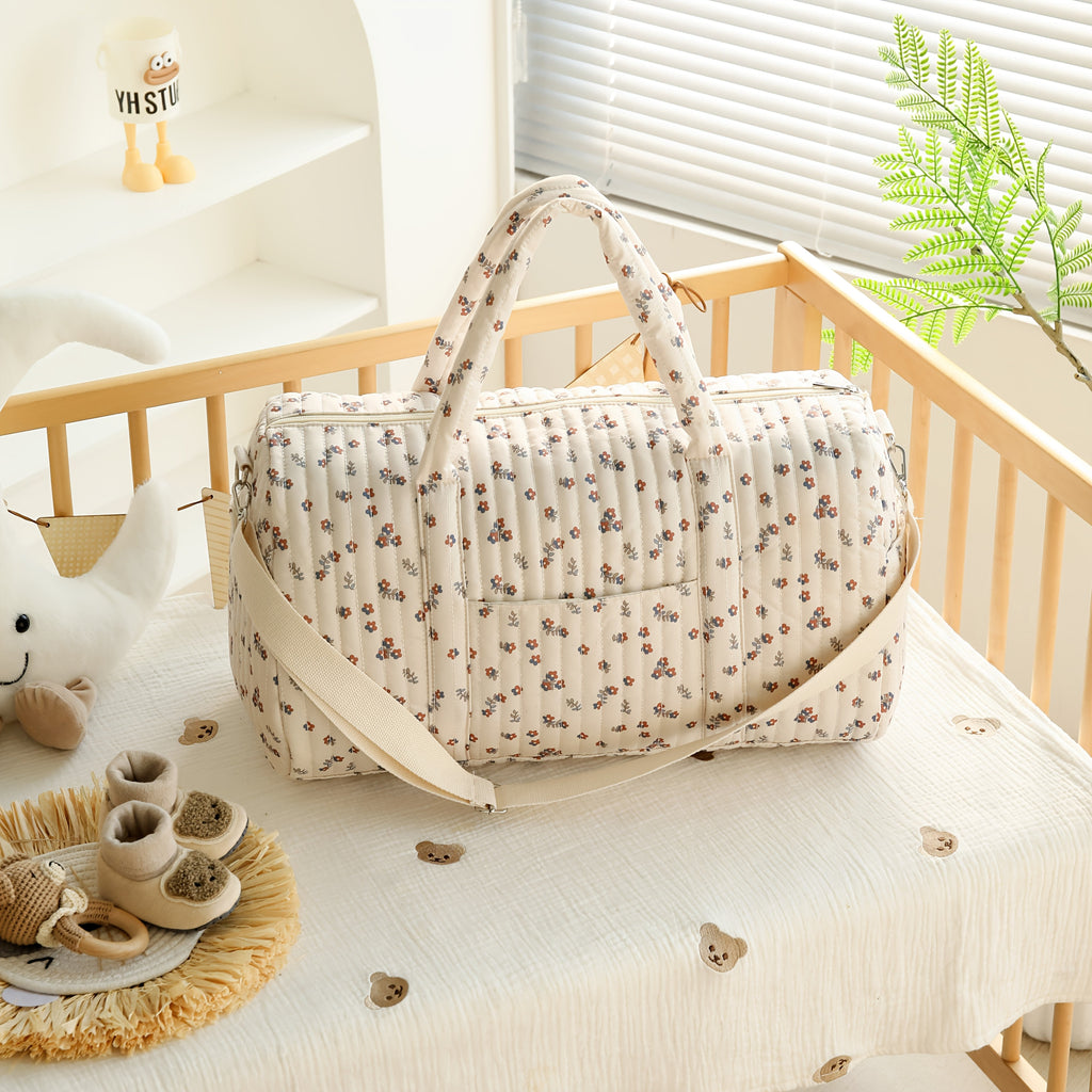 Sac à main imprimé Sac de maman Sac à biberons Sac à couches Organisateur Sac de poussette Sac à suspendre Sac de voyage