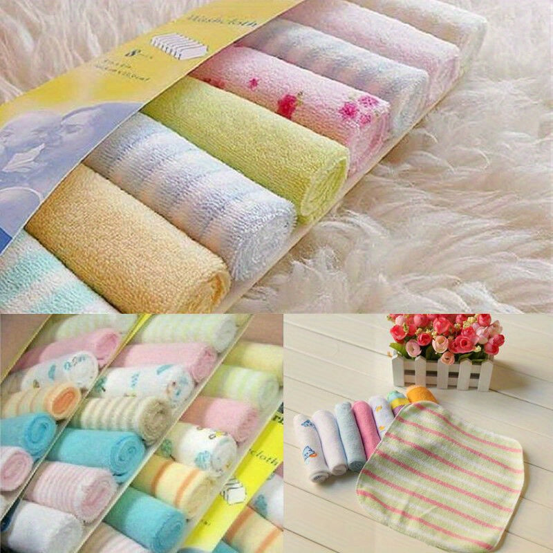 Serviettes Douces Couleurs Aléatoires pour Bébé — Monptitlou
