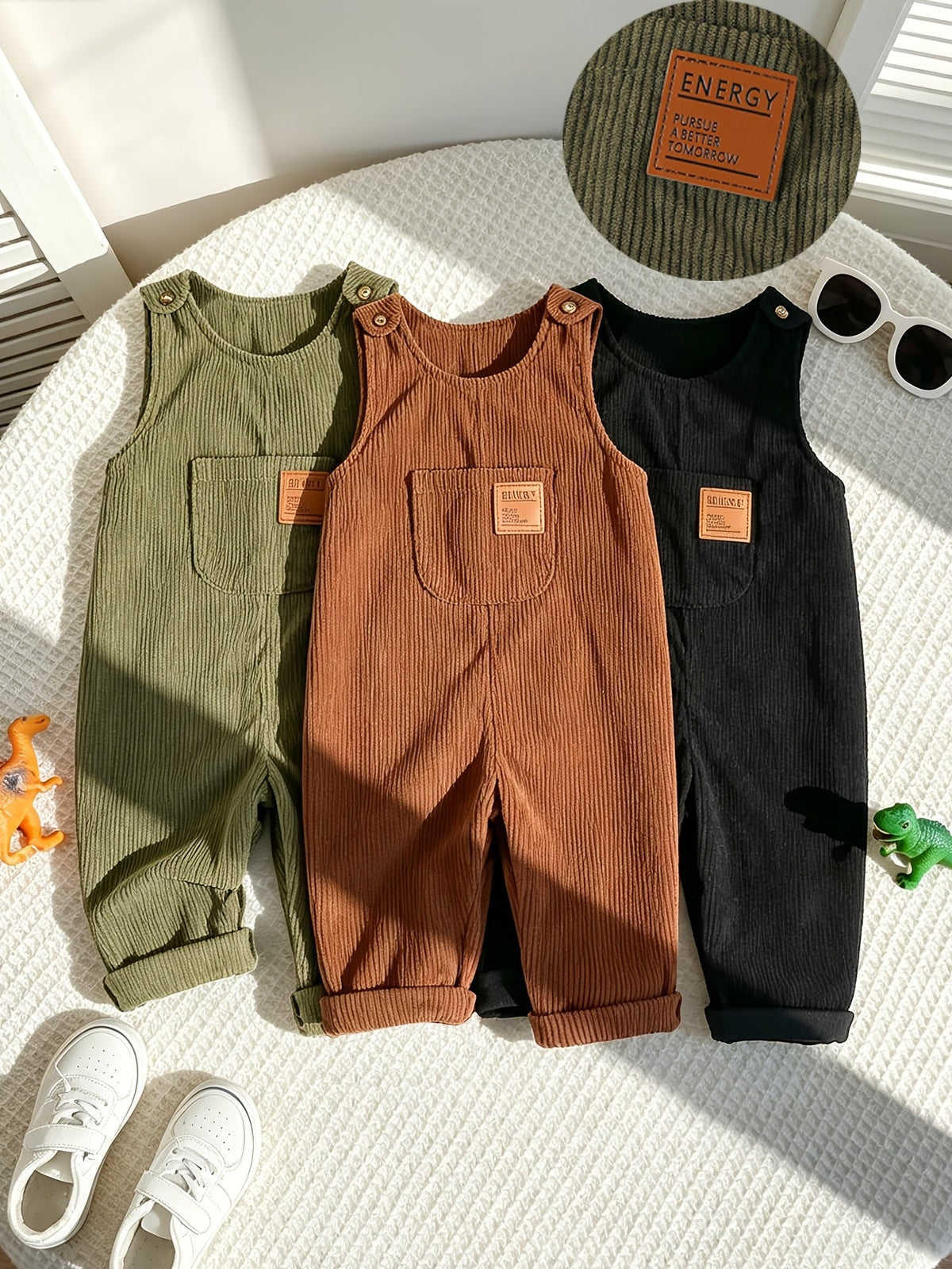 Bébé Enfant Automne Hiver Nouvelle Lettre Patchwork Couleur Unie — Monptitlou Image