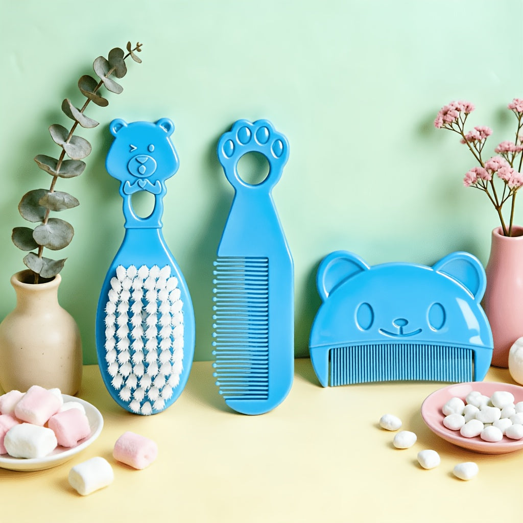 Brosse à cheveux bébé ours mignon — Monptitlou