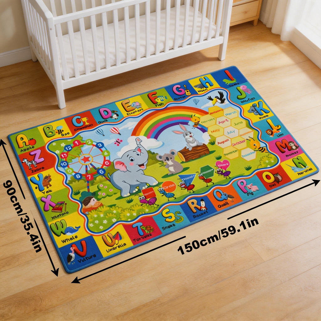 Tapis éducatif pour enfants ABC, 950 g/m², épaisseur 0,6 cm — Monptitlou