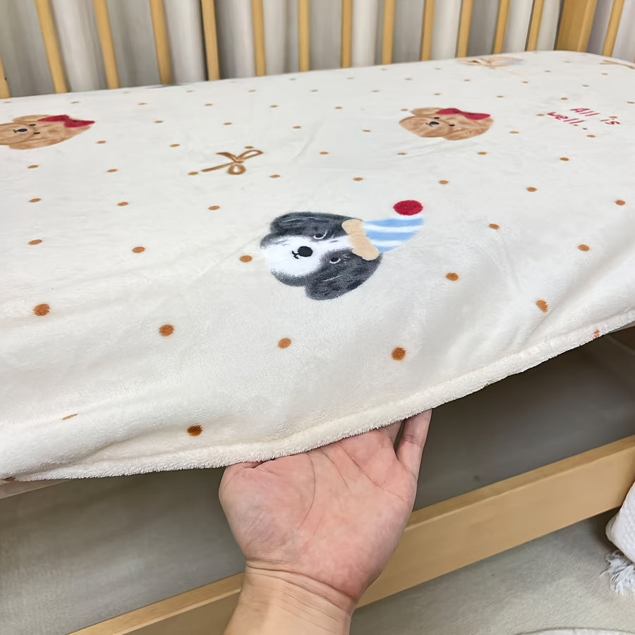 Drap-housse en peluche, couvre-matelas épais, photo 16