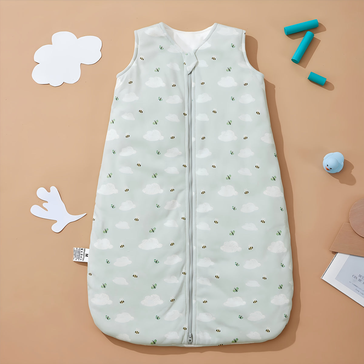 Sac de couchage matelassé chaud pour bébé, 2.5 TOG — Monptitlou Image