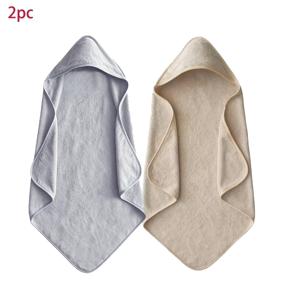 Serviettes de bain pour bébé avec capuche, très absorbantes — Monptitlou
