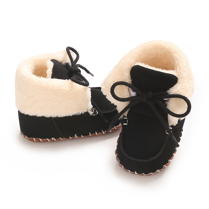 Bottes d'hiver douillettes et chaudes pour bébés garçons et filles — Monptitlou