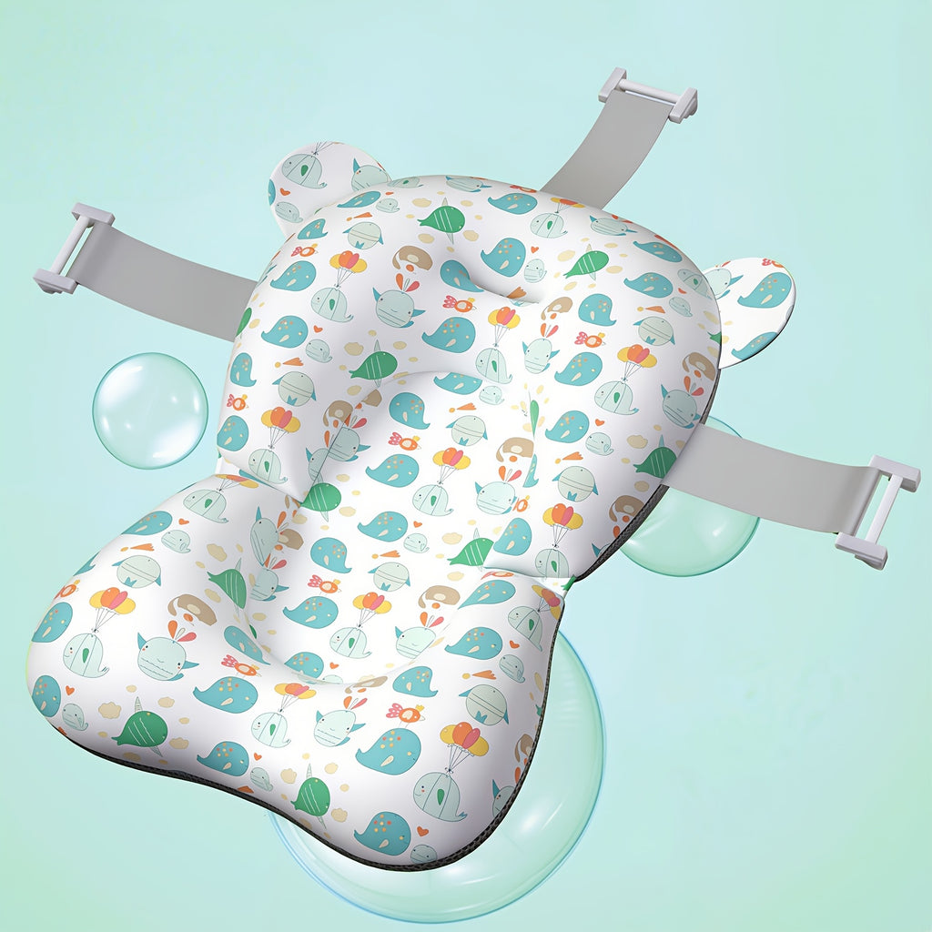 1 tapis de bain gonflable pour bébé avec motif de dessin animé — Monptitlou