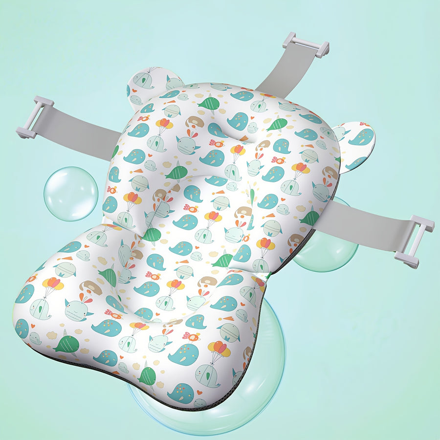 1 tapis de bain gonflable pour bébé avec motif de dessin animé — Monptitlou