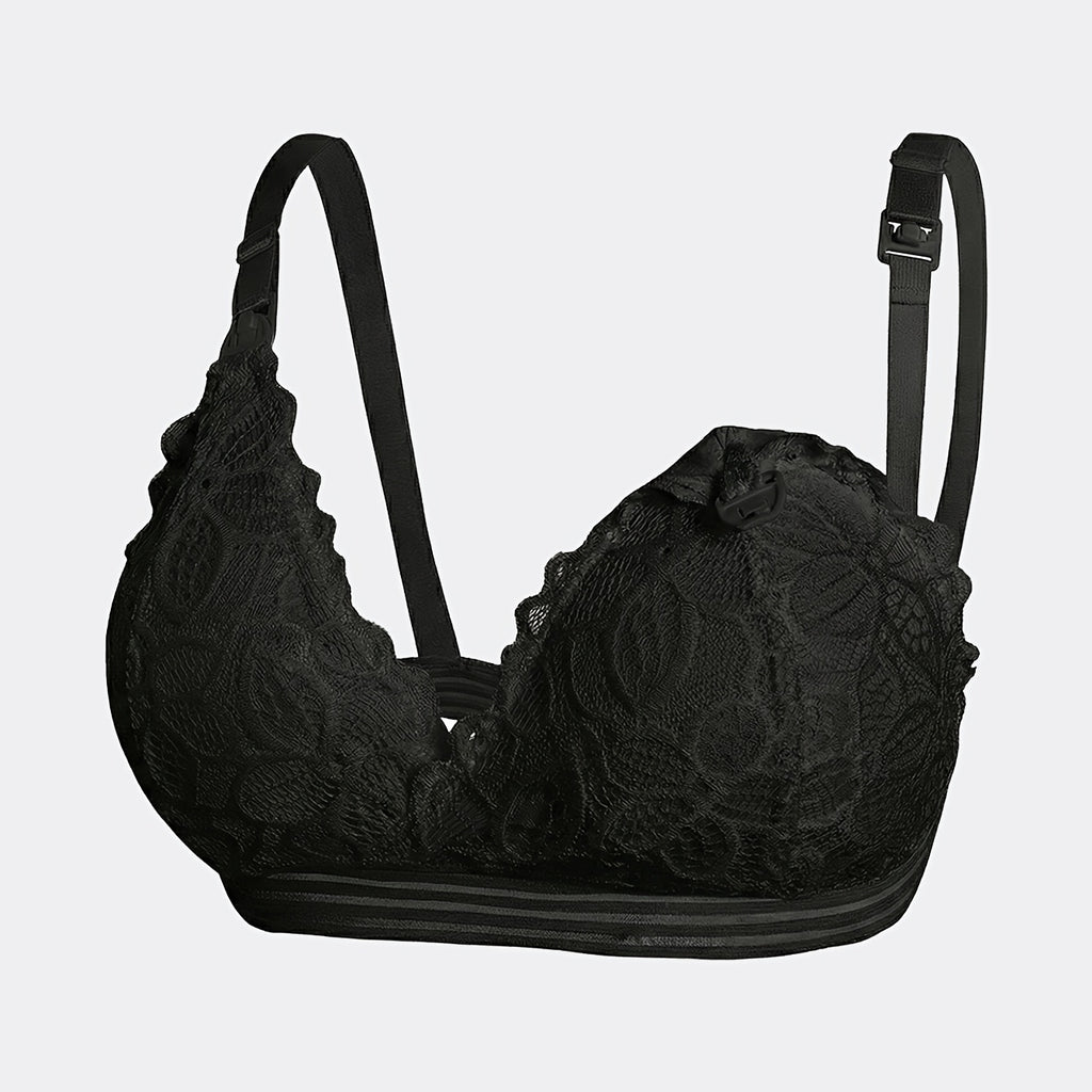 Soutiens-gorge sans fil avec armature pour grossesse, fermeture avant — Monptitlou