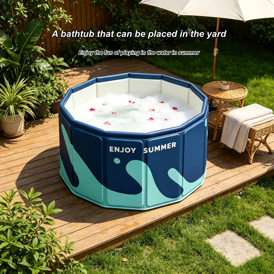 Baignoire spacieuse de grande taille 35,43 pouces — Monptitlou