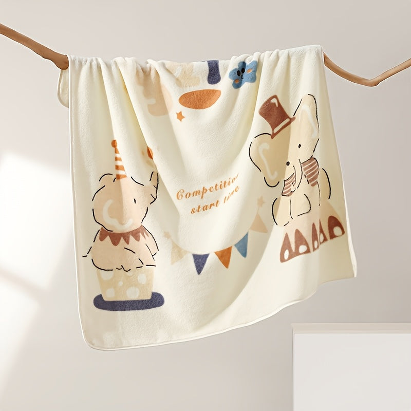 Couvre-lit corail pour enfants — Monptitlou