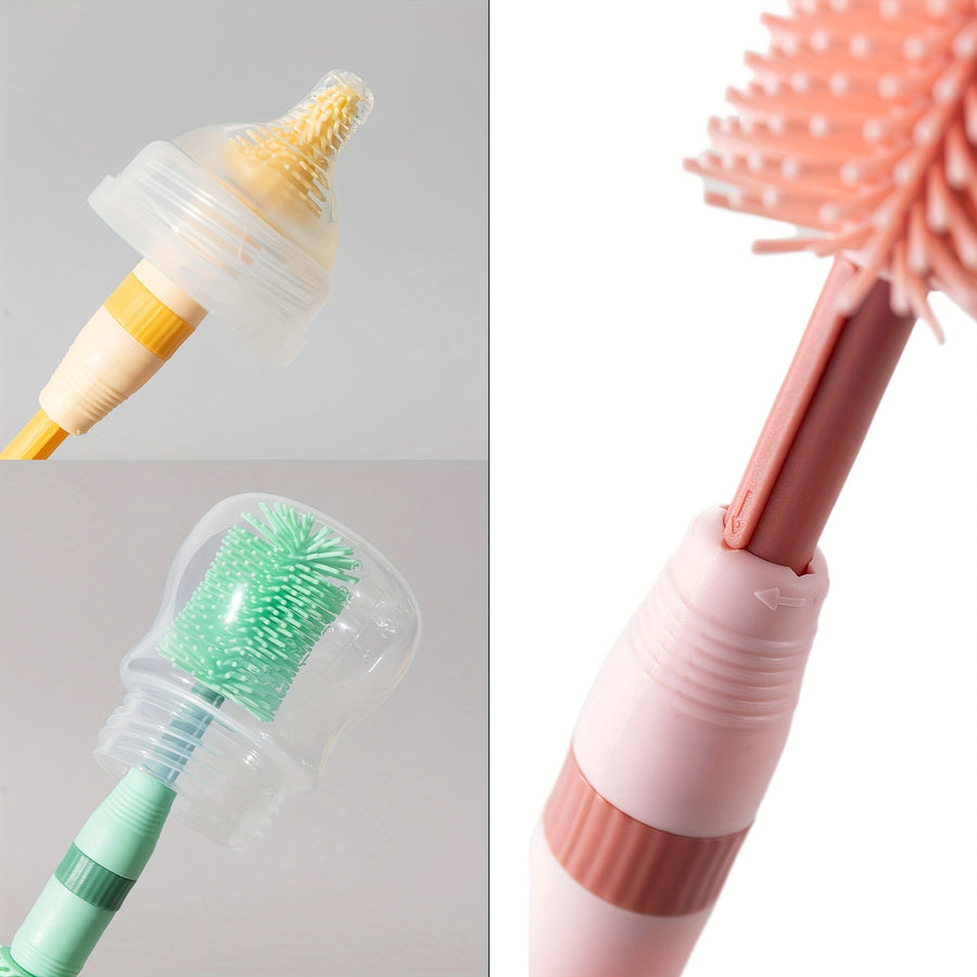 Brosses à bouteilles portables avec étui — Monptitlou