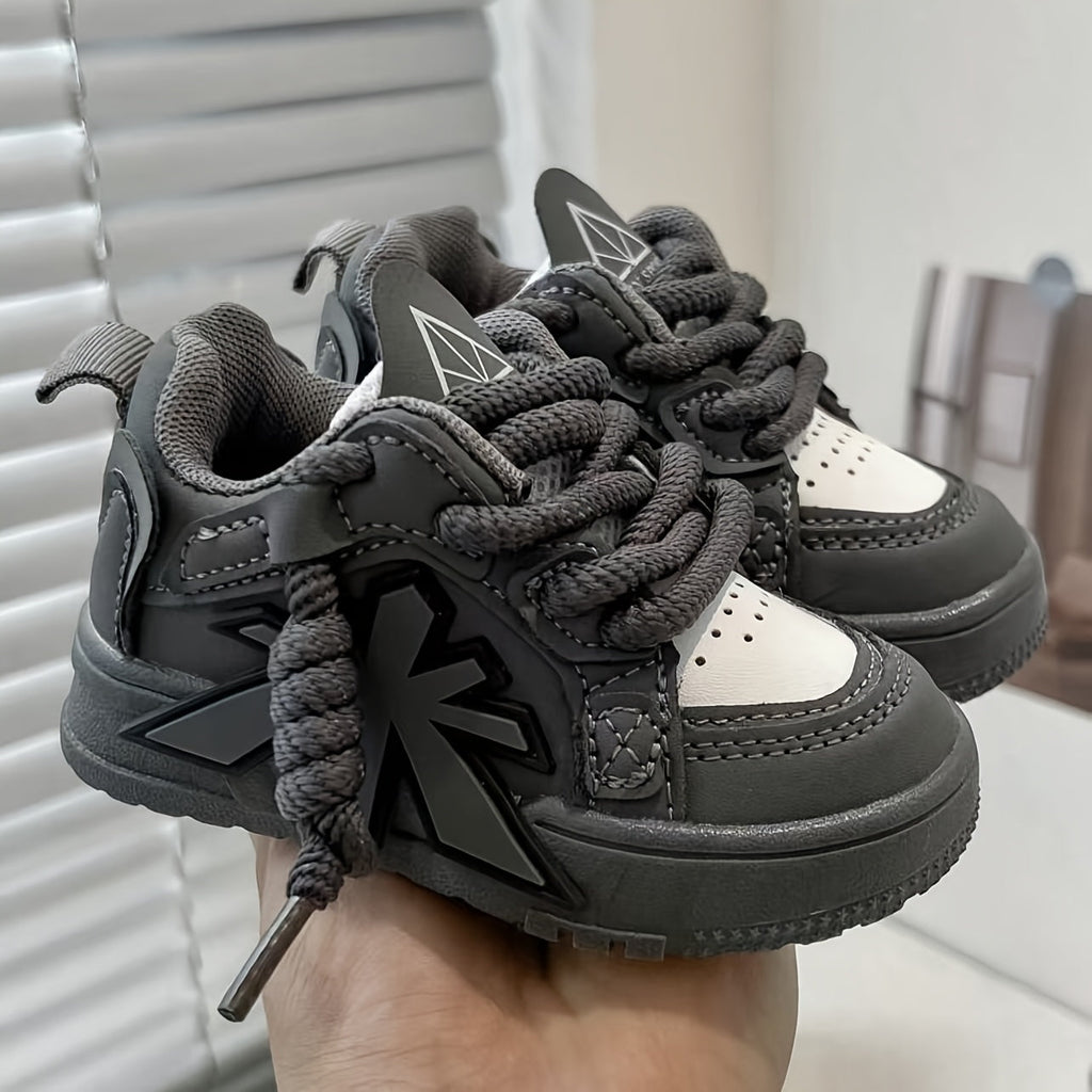 1 Paire de Chaussures de Skate Sportives Décontractées et Tendance — Monptitlou