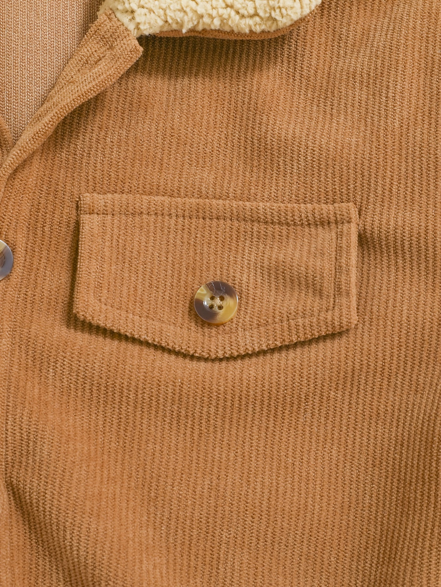 Ensemble 2 pièces pour garçon : veste confortable à manches longues en — Monptitlou