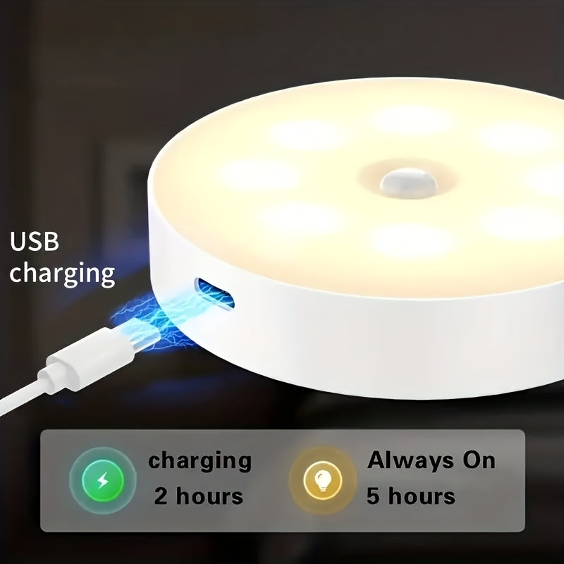 Lampe Murale à Détecteur de Mouvement, Veilleuse LED Rechargeable — Monptitlou Image