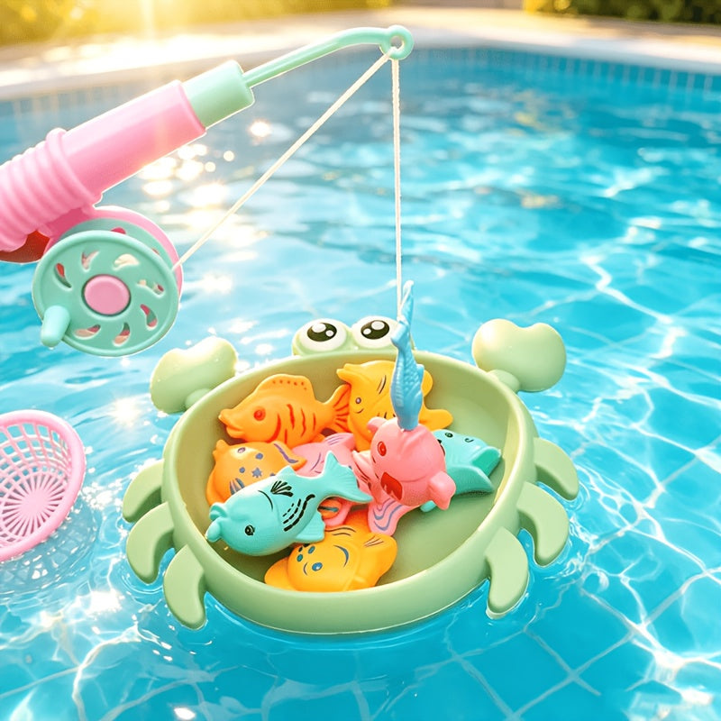 Lot de jouet magnétique de pêche au crabe pour enfants, été — Monptitlou