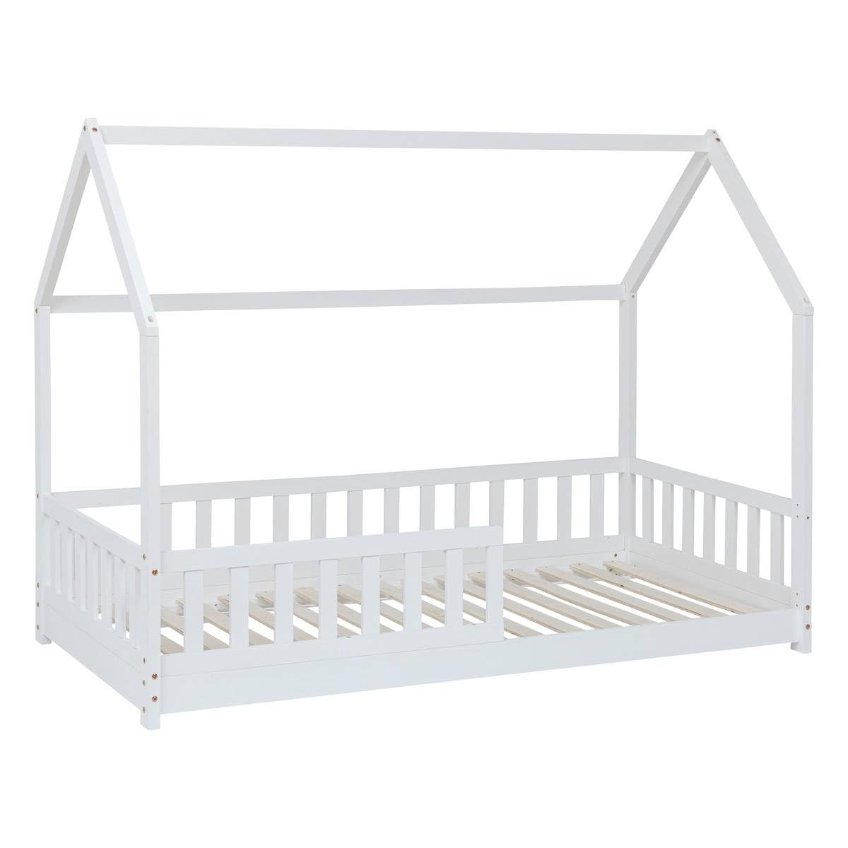 Lit cabane en bois pour enfant, 80 x 160 cm — Monptitlou Image