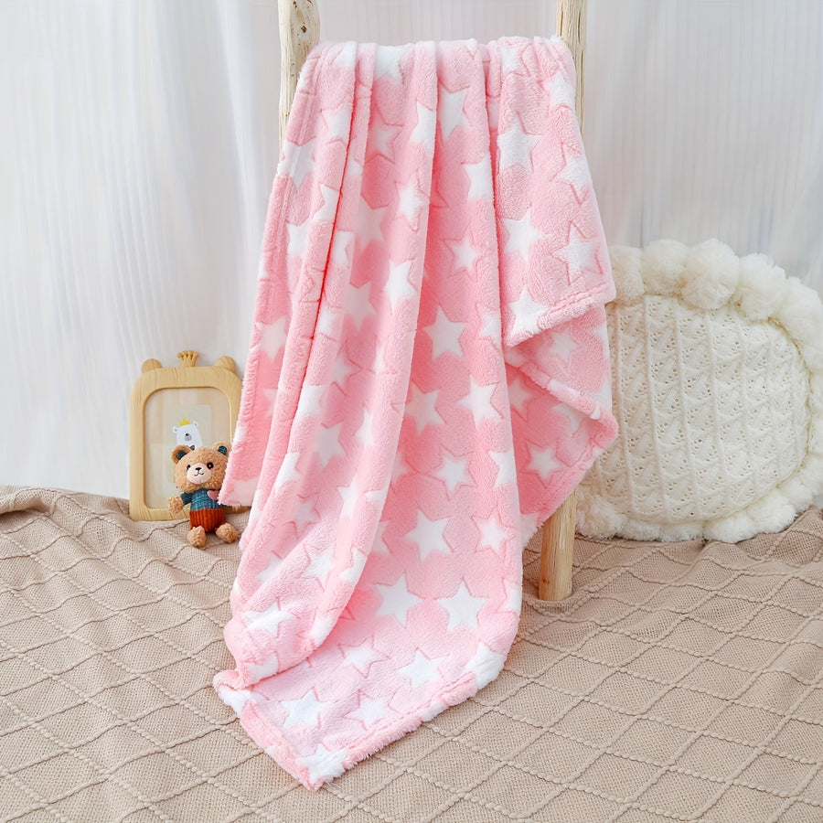 Plaid en peluche 1 pièce automne/hiver, couverture douce — Monptitlou