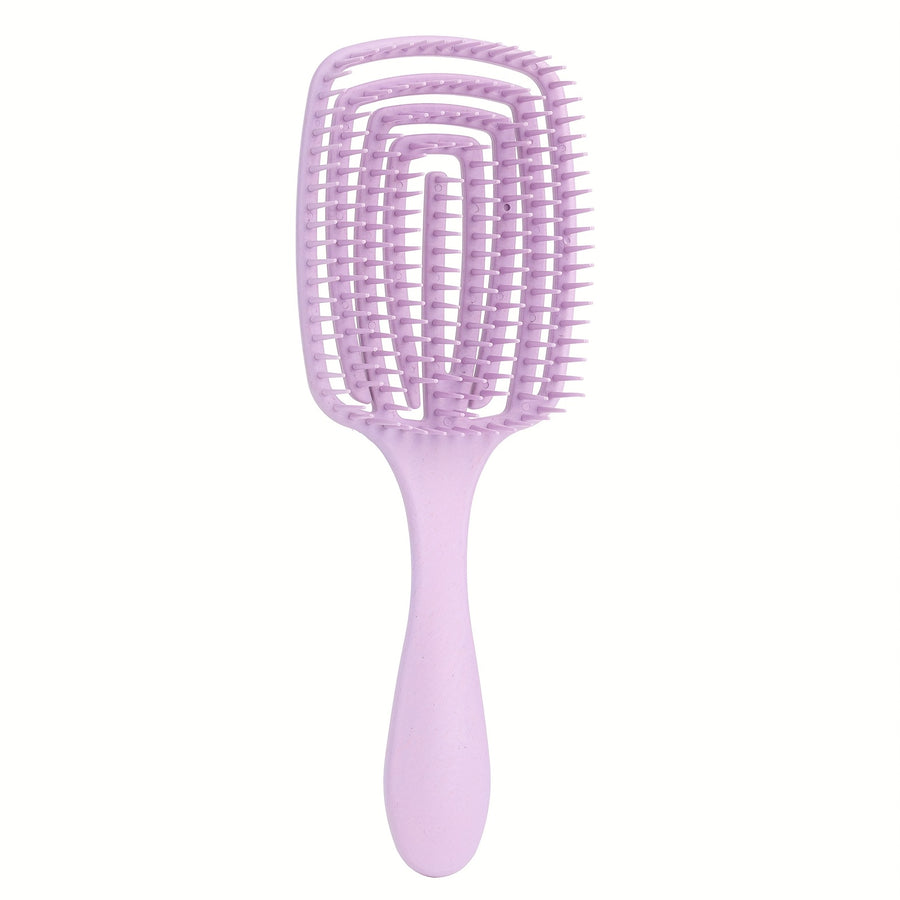 Brosse carrée 1 pc/2 pcs pour cheveux mouillés et secs — Monptitlou