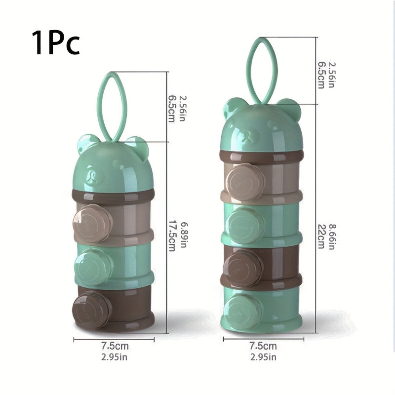 Doseur de lait en poudre portable à 4 étages