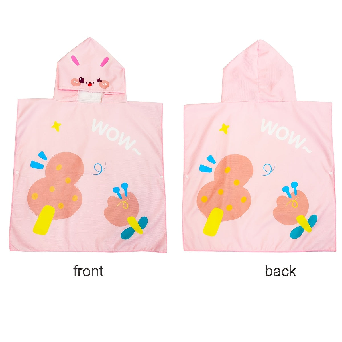 Serviette de bain enfant, motif dessin animé — Monptitlou Image