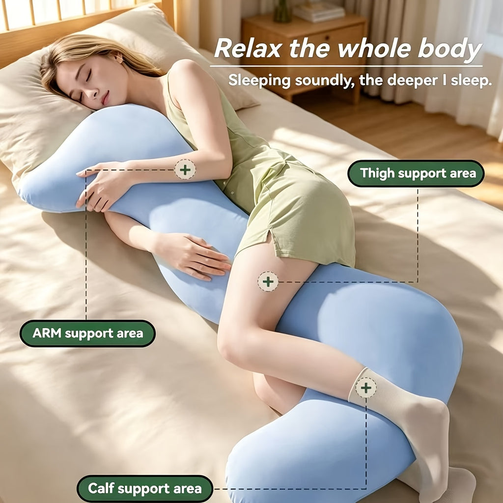 Oreiller de grossesse, indispensable pour les futures mamans — Monptitlou