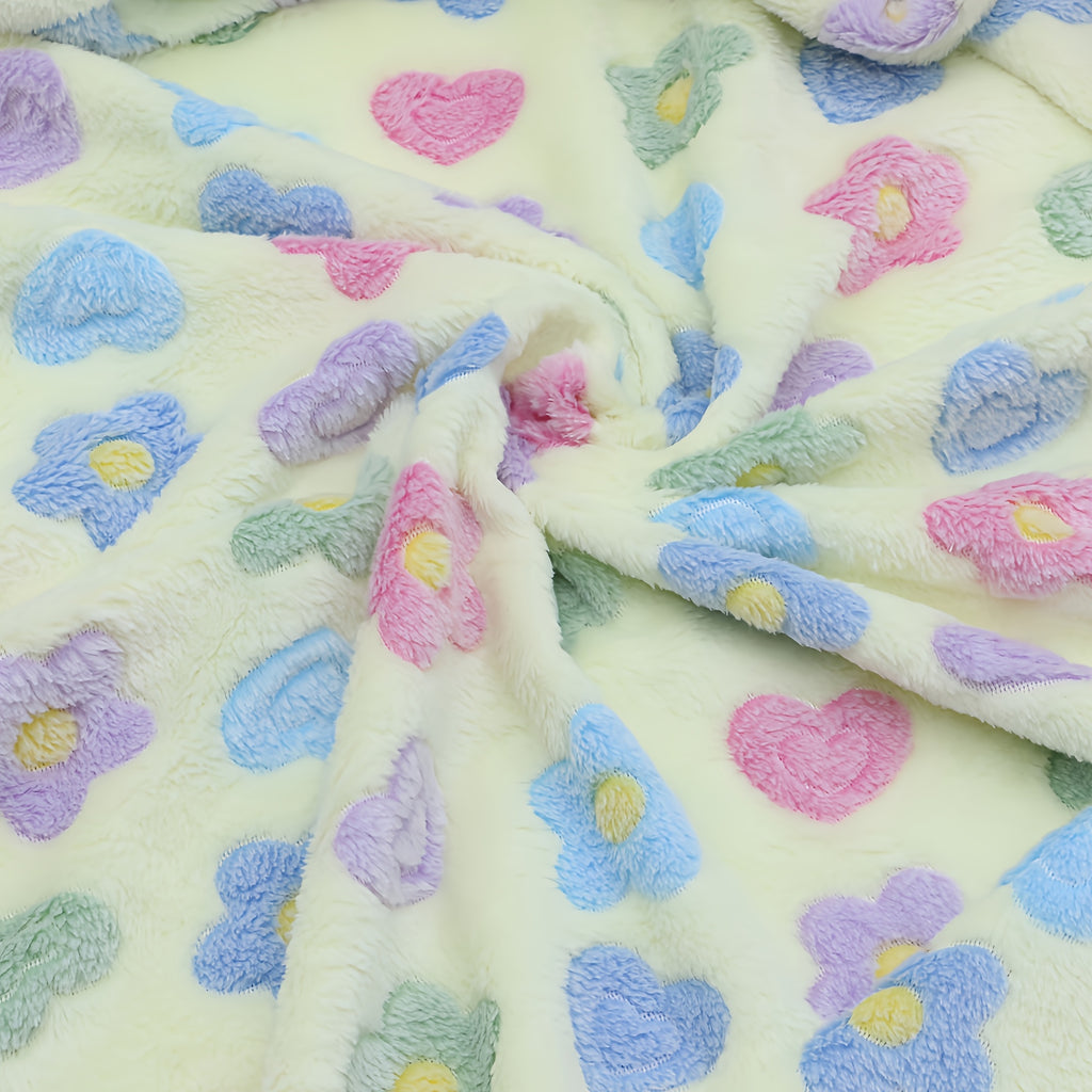 Couverture 1 pièce à imprimé floral pour toutes les saisons — Monptitlou