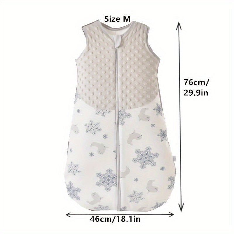 Couverture bébé sans manches 1.5 points pour poussette — Monptitlou