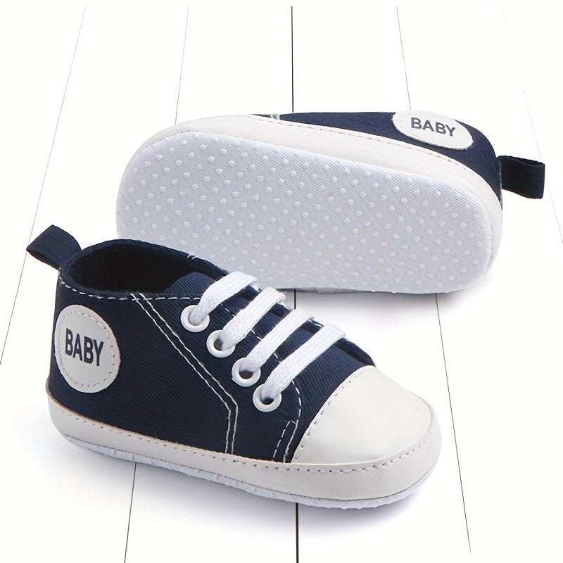 Chaussures en Toile pour Bébé 0-1 An Printemps et Automne Chaussures de Marche Bébé Chaussures Souples Chaussures d'Inté