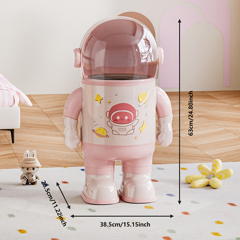 Poubelle mignonne en forme d'astronaute — Monptitlou