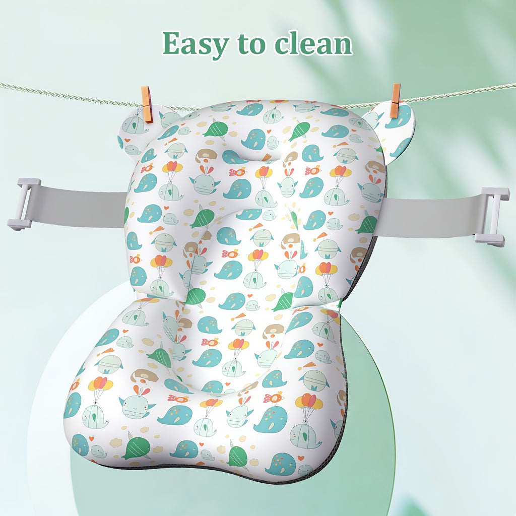 1 tapis de bain gonflable pour bébé avec motif de dessin animé — Monptitlou