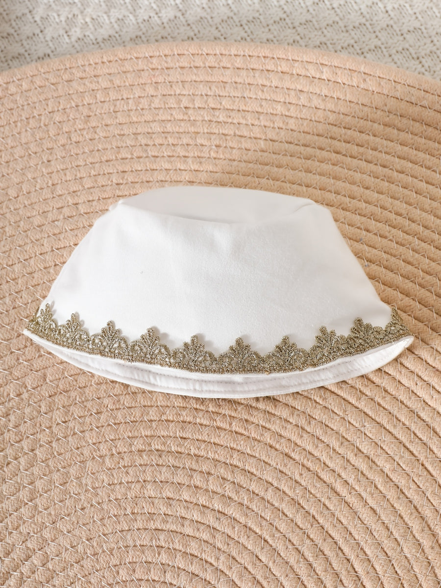 Ensemble traditionnel formel blanc pour bébé garçon moyen-oriental avec — Monptitlou