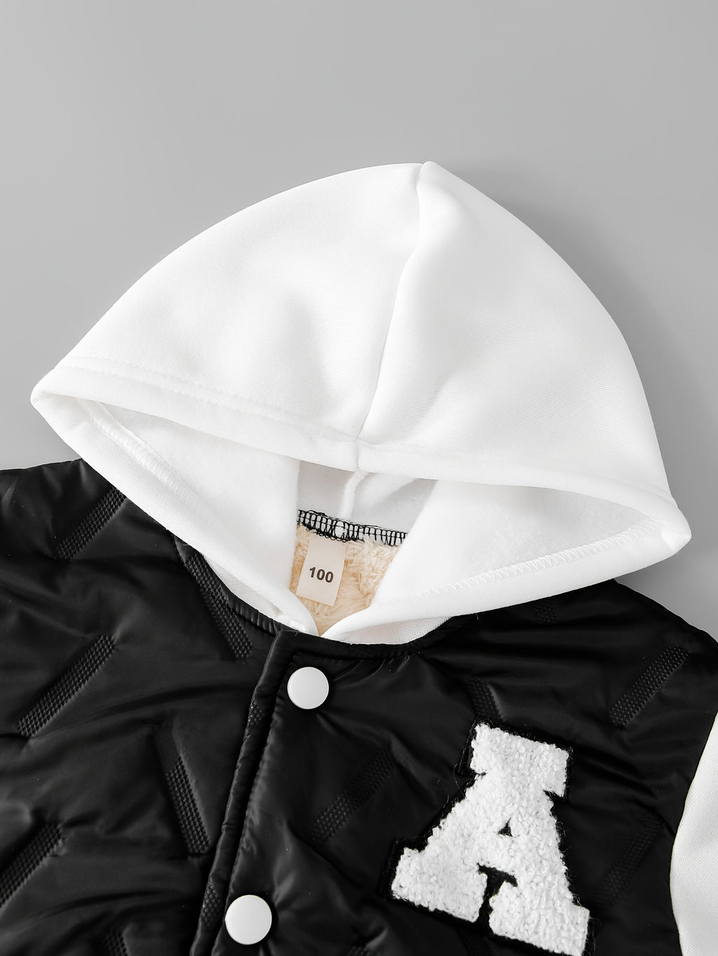 Veste polaire épaisse à capuche automne hiver — Monptitlou