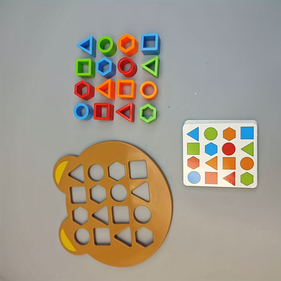 Jeu de correspondance de formes géométriques — Monptitlou