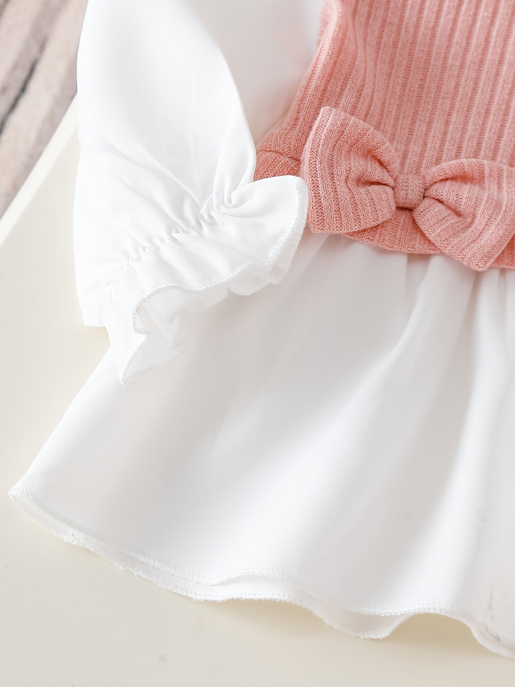 Ensemble contrasté réversible printemps/automne pour filles, photo 22