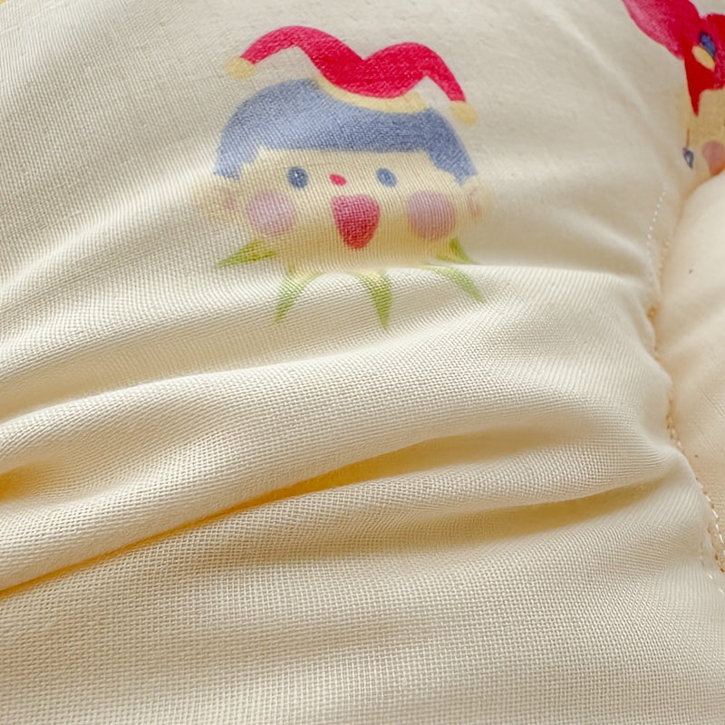 Une garniture d'oreiller en gaze double couche 100% coton imprimée de — Monptitlou