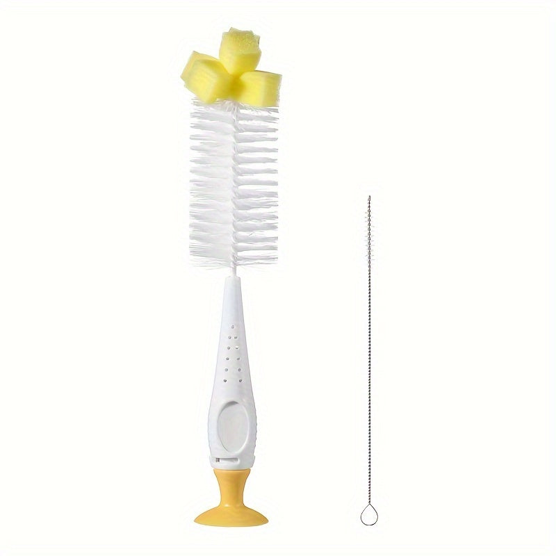 Nylon Éponge Brosse Avec Ventouse — Monptitlou Image
