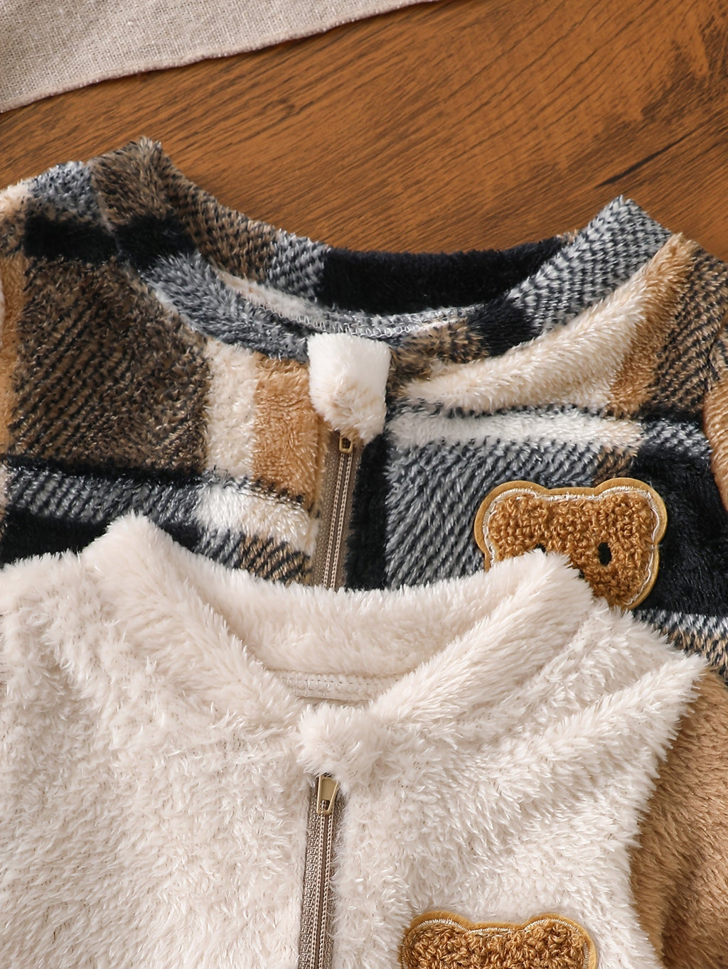 Ensemble 4 pièces pour bébé enfant automne hiver — Monptitlou