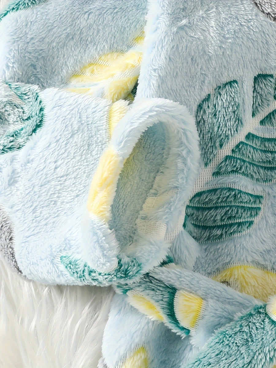 Peignoir de flanelle à capuche pour garçon, automne/hiver — Monptitlou