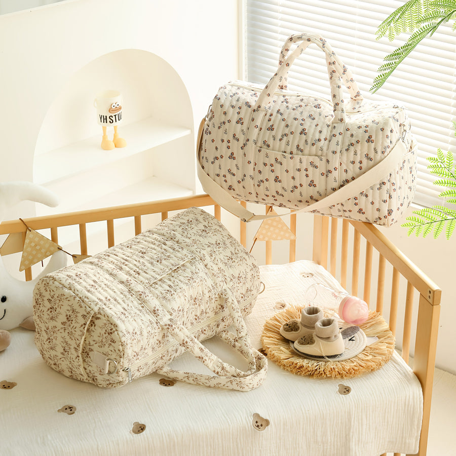 Sac à main imprimé Sac de maman Sac à biberons Sac à couches — Monptitlou